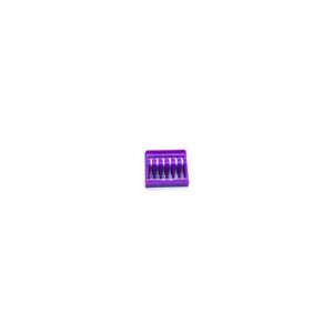 CLIP POLYMER MAUVE DMD