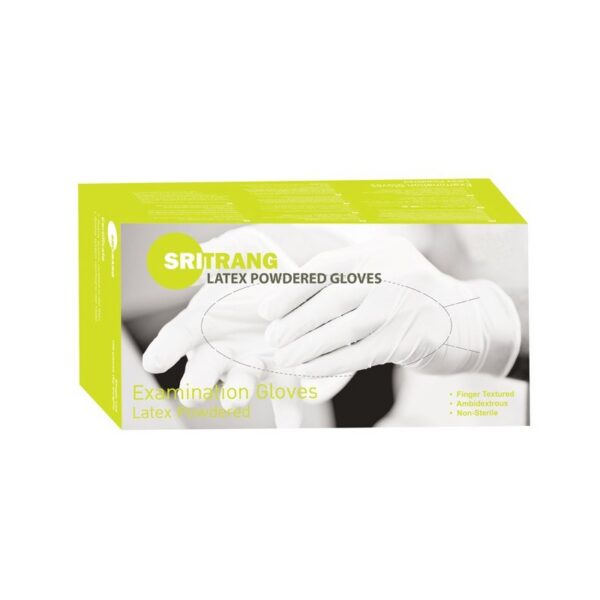 GANTS DEXAMEN LATEX NON POUDRES S-M-L