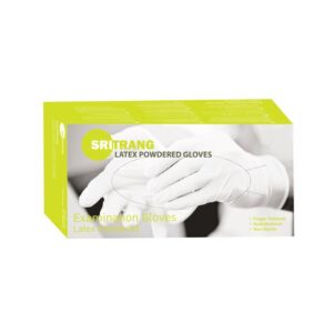 GANTS DEXAMEN LATEX POUDRES S-M-L