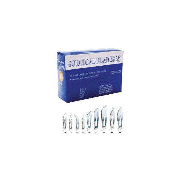 LAMES BISTOURI STERILE BLEU 15 MEDICALE