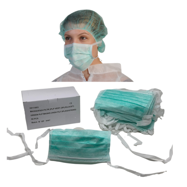 MASQUE CHIRURGICAL A LACET 50