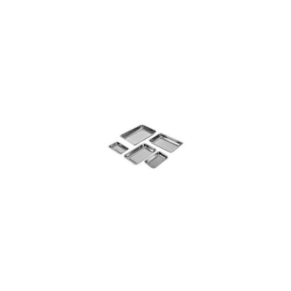 PLATEAUX EN INOX 268x190x30 MM