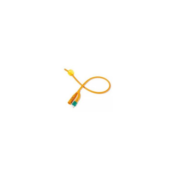 SONDE DE FOLEY EN LATEX JAUNE CH14-16-1